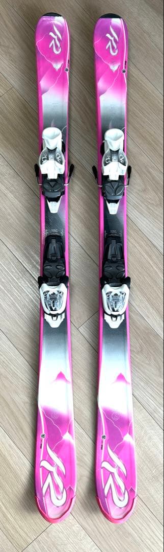 ジュニア　女の子　スキー3点セット　★スキー板&ブーツ&ポール