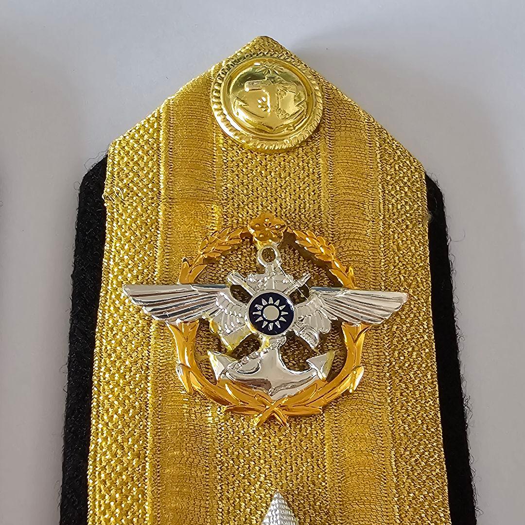 台湾軍(中華民国軍)海軍元帥階級章ハードショルダーボード