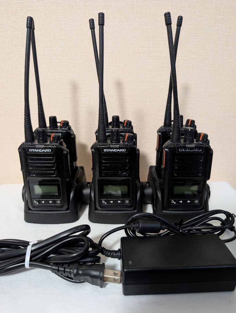 スタンダード デジタル簡易無線機 免許局 VXD460U×6台