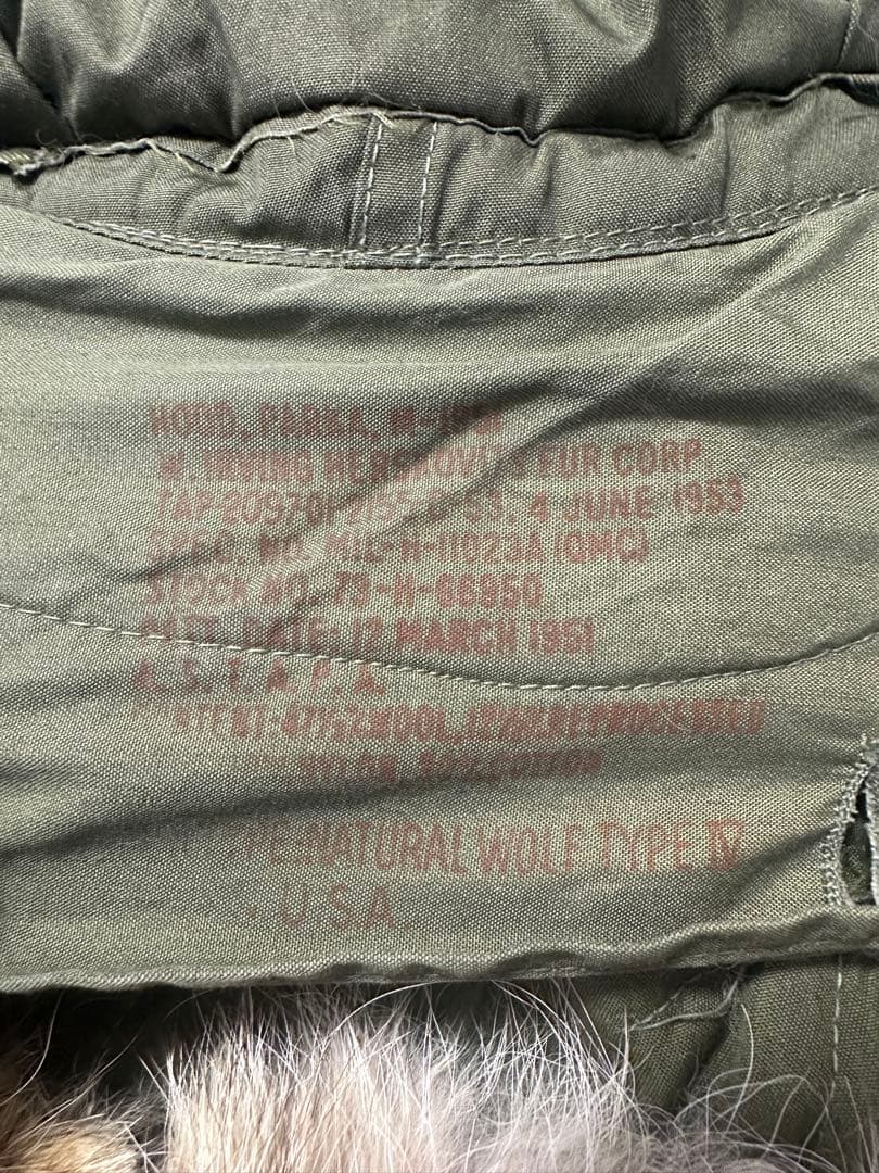 M-51 モッズコート用フード