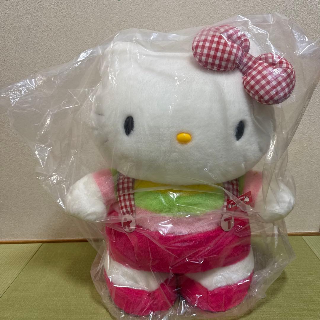 専用　希少　公式サンリオ　ハローキティ　レトロ　スタンディングぬいぐるみ　LLL