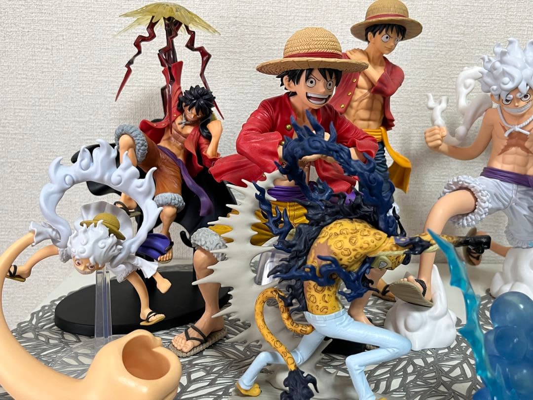 ONE PIECE ルフィー 白ひげ フィギュア ルッチ 一番くじ