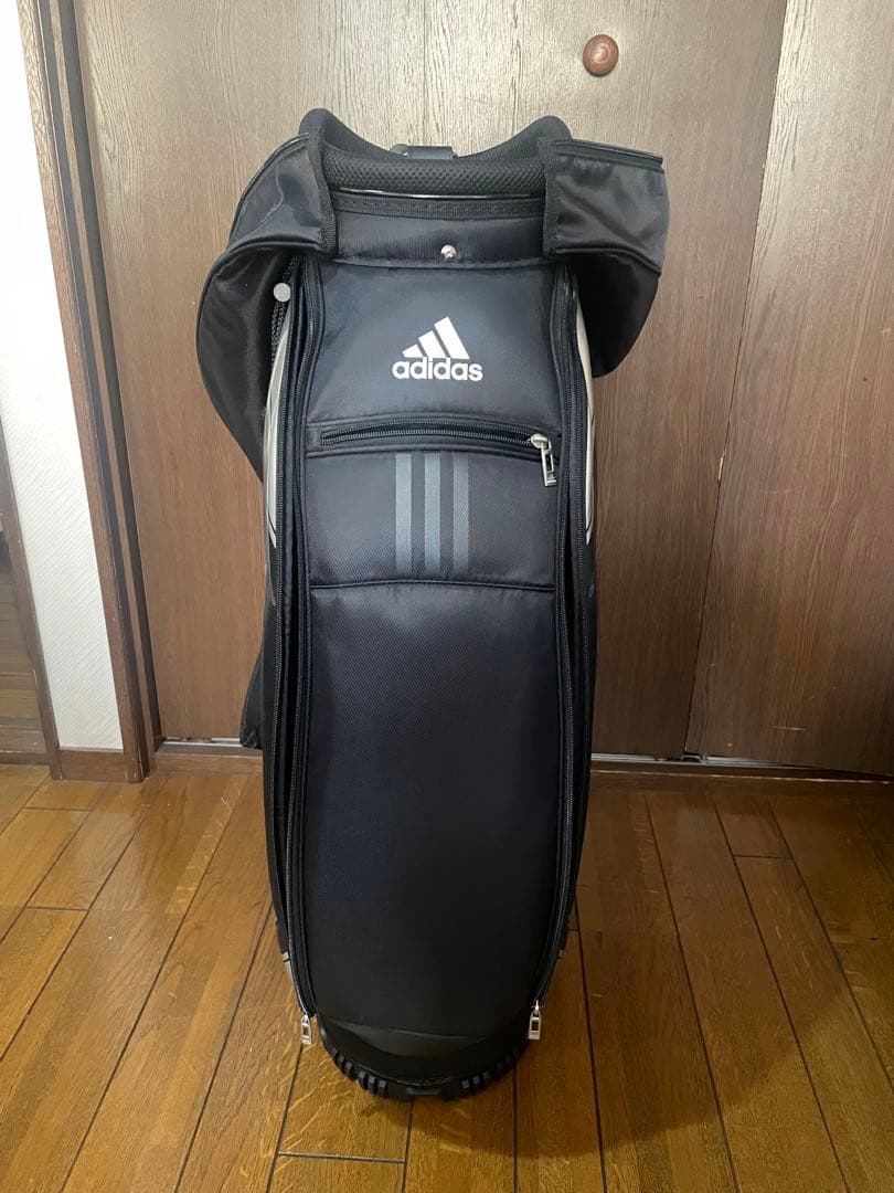adidas ゴルフバッグ ブラック シルバー