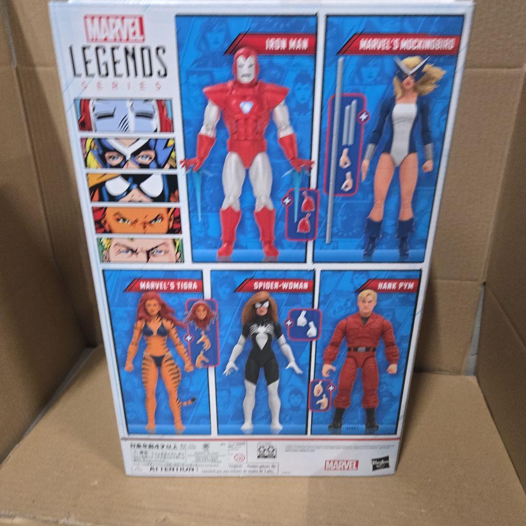 マーベルレジェンド・シリーズ サイズ アクションフィギュア 5体セット
