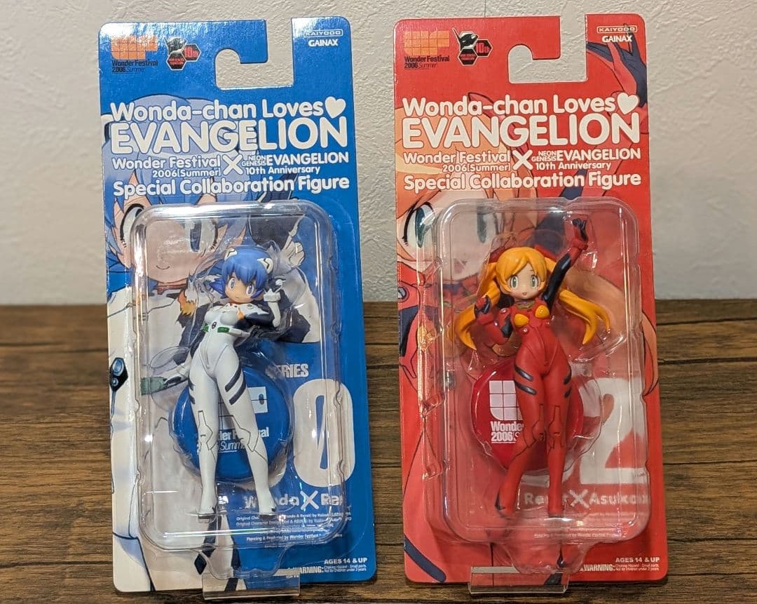 【未開封品】エヴァンゲリオン10周年 ワンフェス2006夏 限定コラボフィギュア