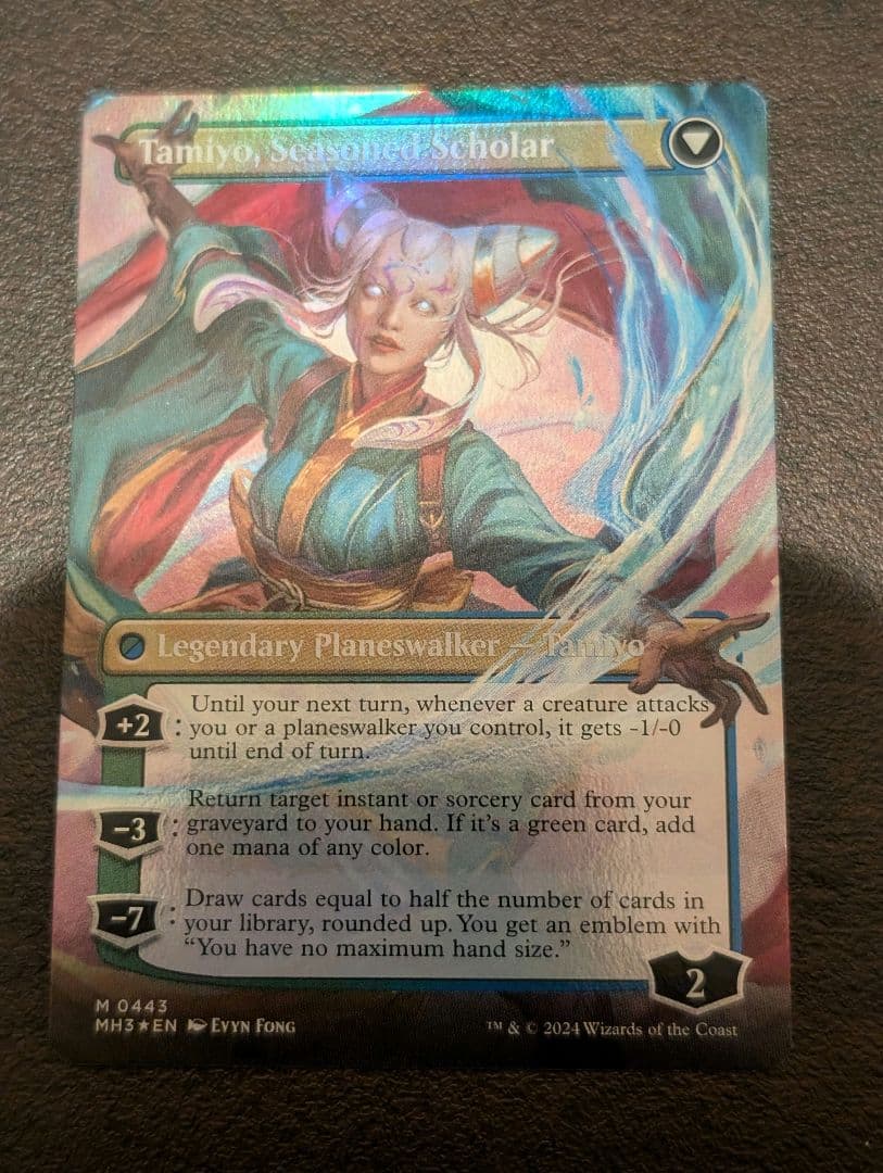 専用【知りたがりの学徒、タミヨウ】【ボーダーレス】【foil】【1枚】