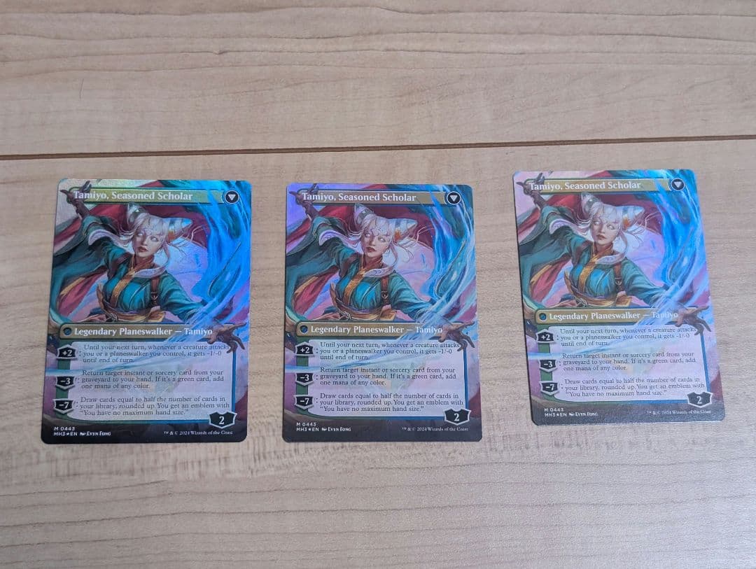 専用【知りたがりの学徒、タミヨウ】【ボーダーレス】【foil】【1枚】