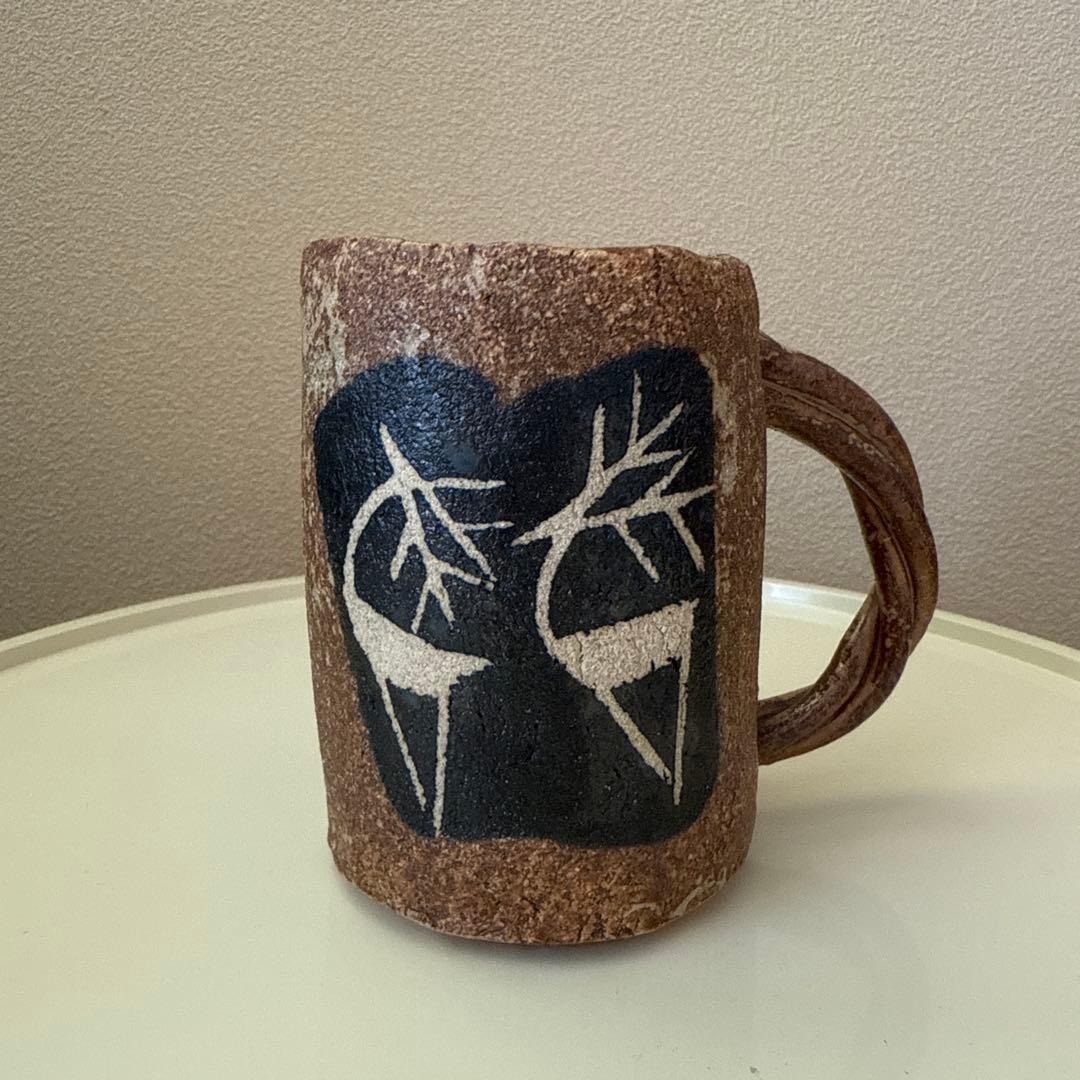 貴重★河本五郎★ビールジョッキ★マグカップ★ミニマル★現代アート★花瓶★花入れ