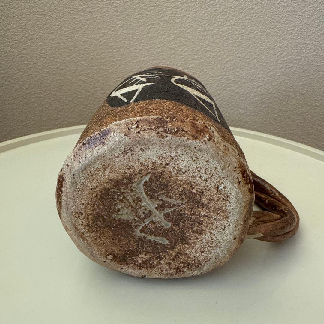 貴重★河本五郎★ビールジョッキ★マグカップ★ミニマル★現代アート★花瓶★花入れ