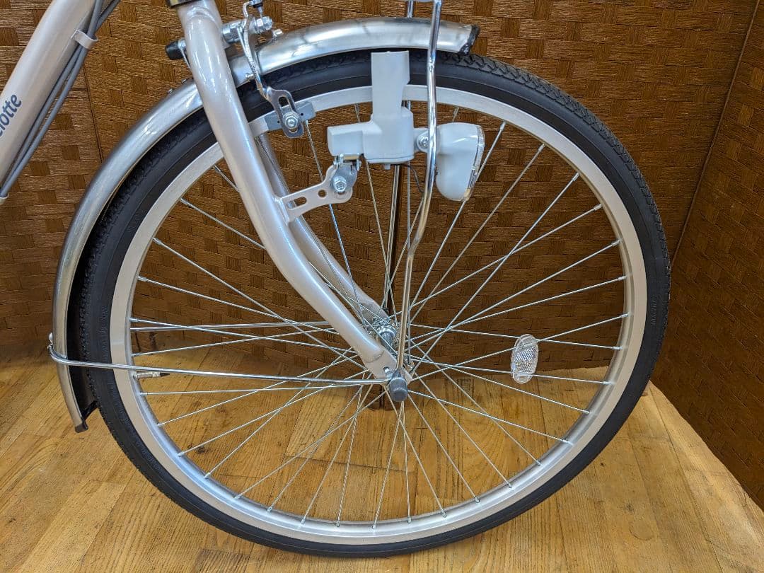 U081 美品　普通自転車　２４インチ　6段変速