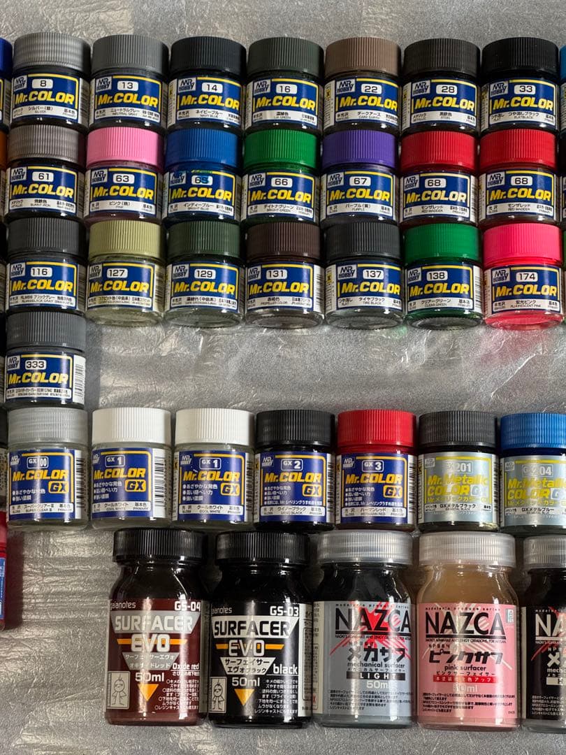 Mr.COLOR 溶剤系アクリル塗料 他 112本 セット