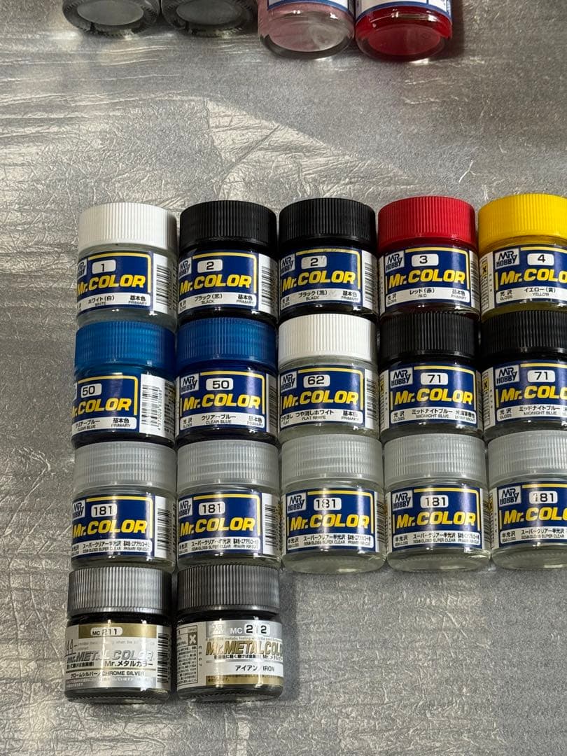 Mr.COLOR 溶剤系アクリル塗料 他 112本 セット