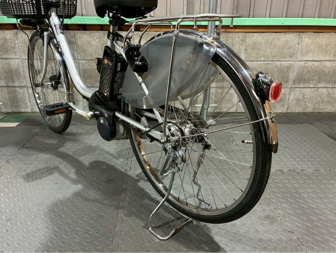 №8565 電動自転車パナソニック ビビDX 24インチ✨大容量バッテリー✨
