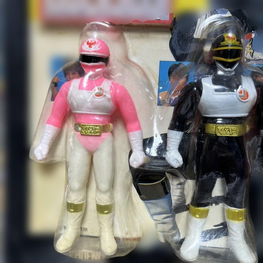 ⚠️未開封デッドストック　電撃戦隊チェンジマン　チェンジファイブセット　当時物