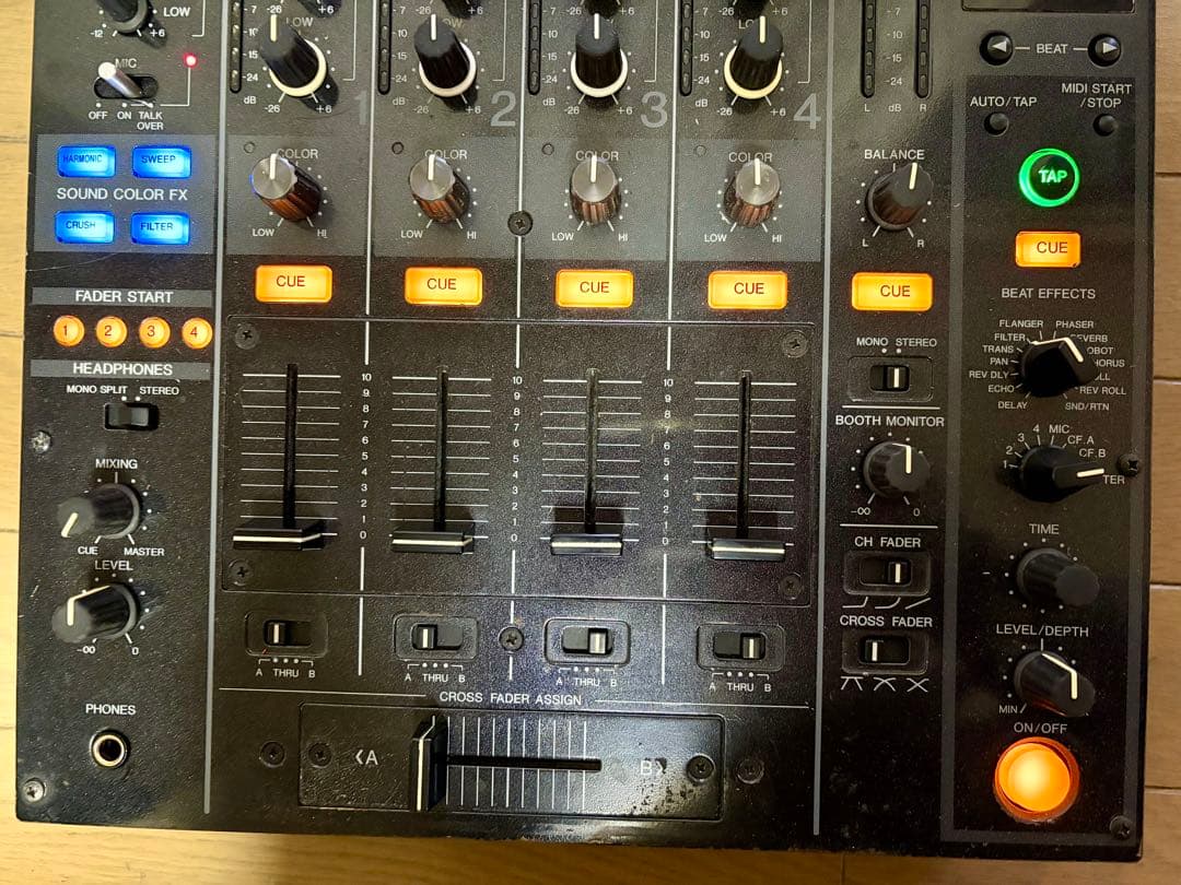 メンテナンス済み　Pioneer DJミキサー ＤＪＭ-800