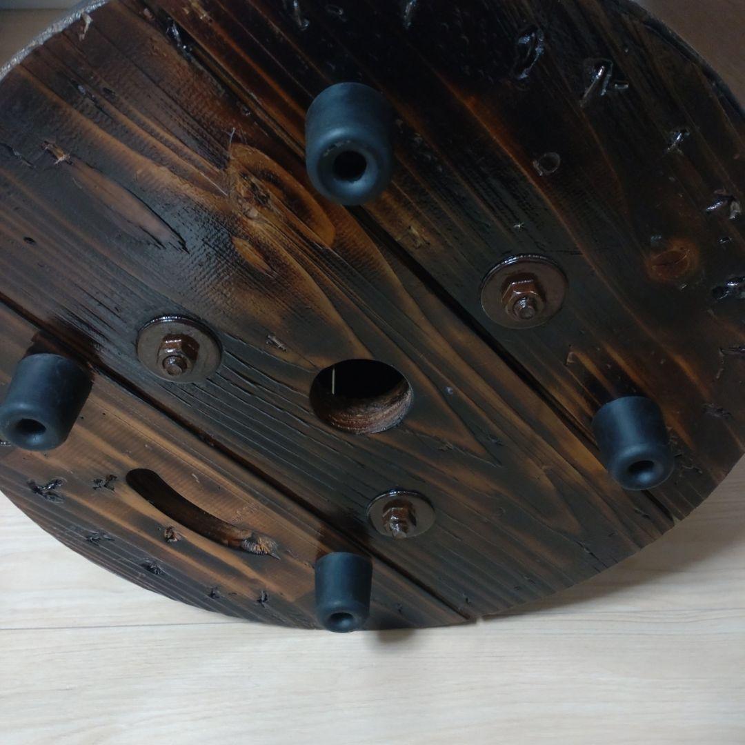 ケーブルドラム　テーブル　小物置き　値下げ