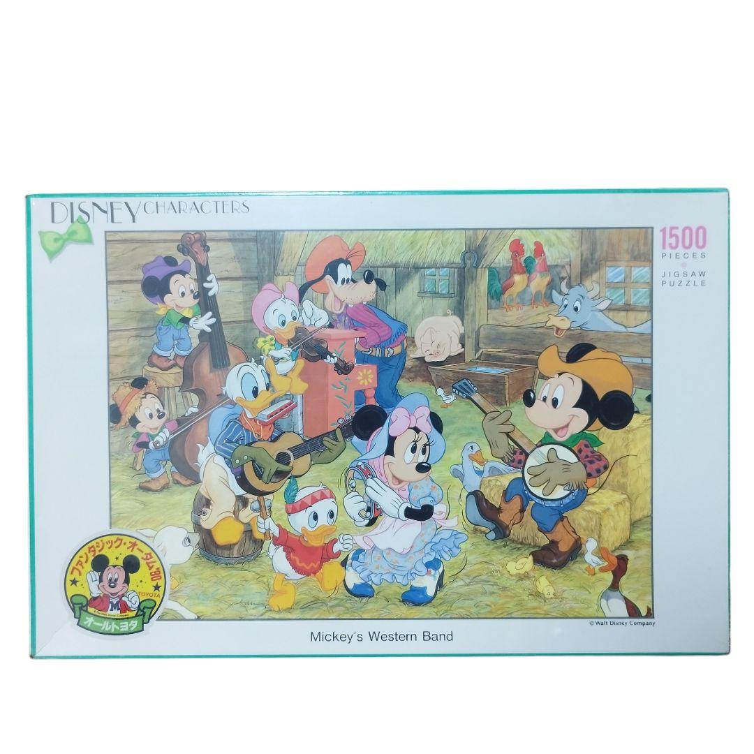 【未開封】テンヨー 『陽気なウエスタンバンド』1500ピース ジグソーパズル