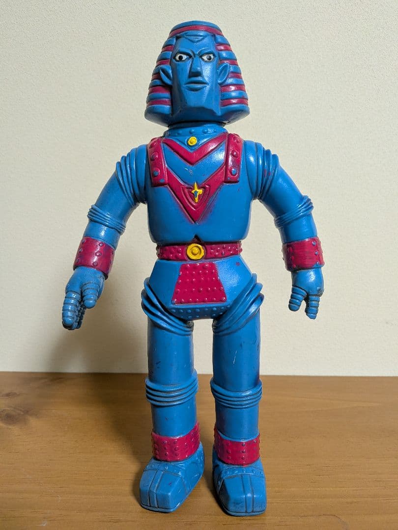 【当時もの】ブルマァク　ソフビ　ジャイアントロボ　左手先破損