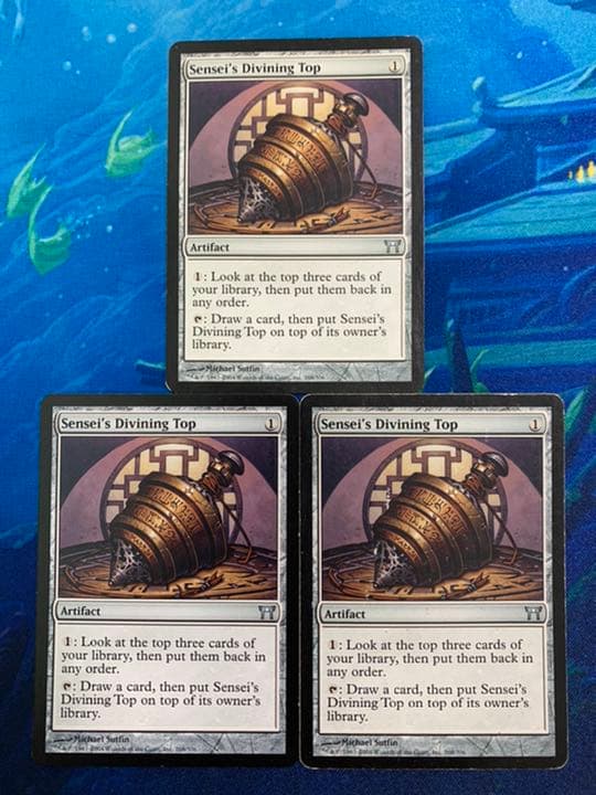 ✴︎MTG 3枚 師範の占い独楽