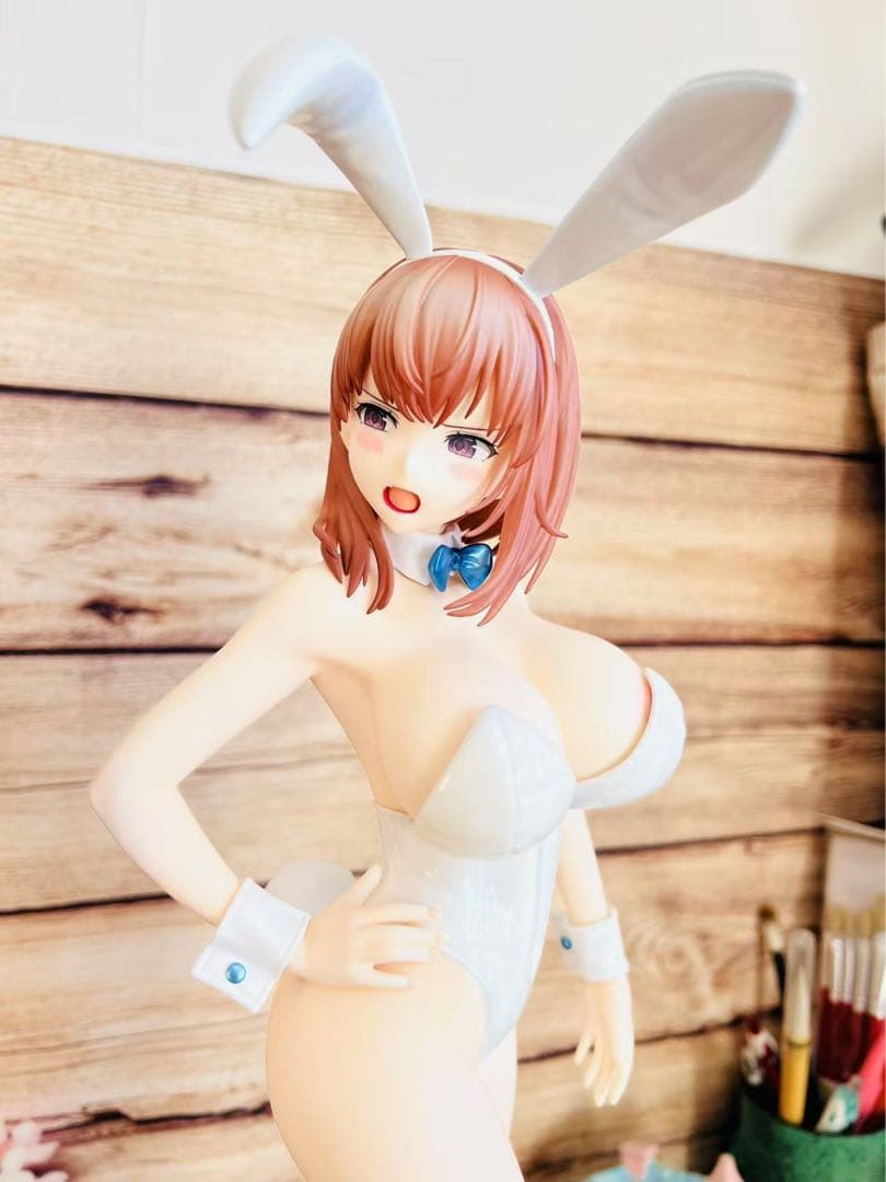 FREEingモノクローム バニー 夏目イコモチアオイ 1/4スケールフィギュア