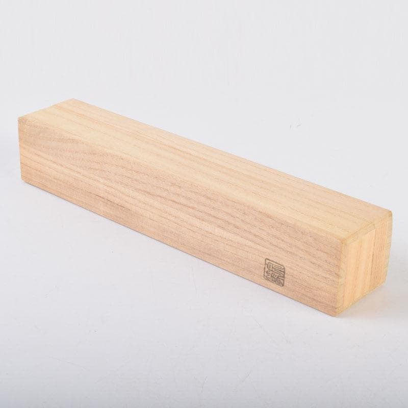 茶道具　影林宗篤作　茶杓　銘「落穂」　前大徳　福本積應書付　共筒共箱　V8691