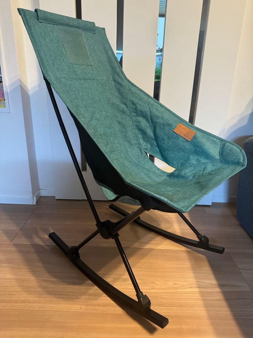 Helinox チェアツーホーム ラグーンブルー ドッキングフット付