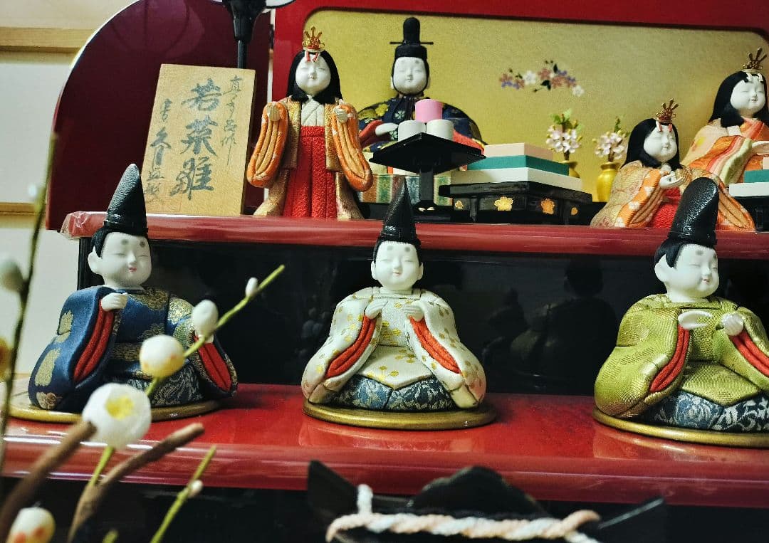 木目込み人形　若菜