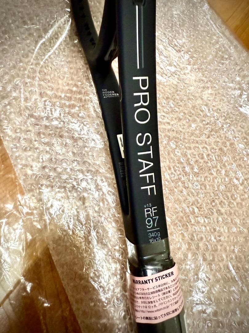 【新品未使用】ウィルソン プロスタッフRF97 V13 G3（保存状態良好！）