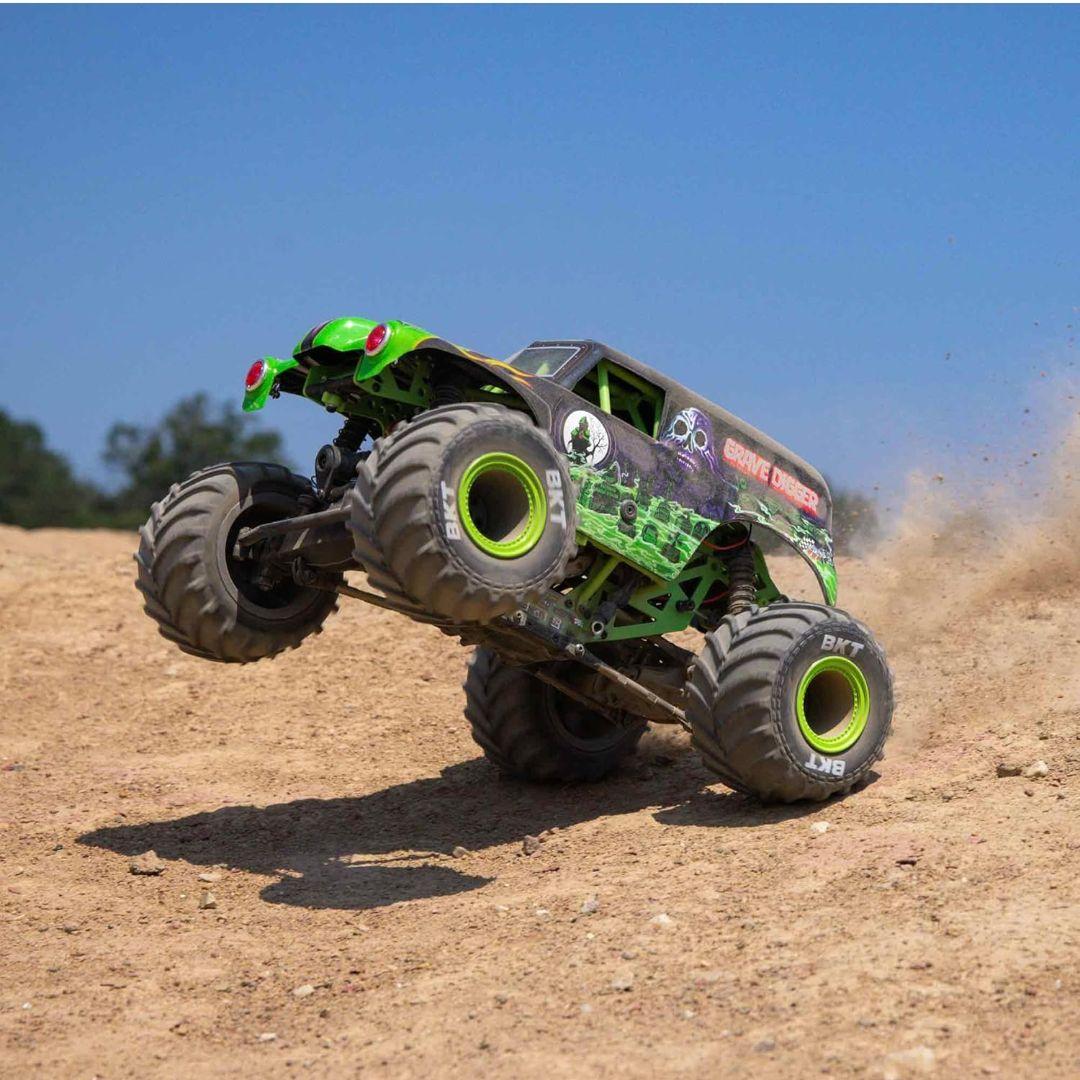 ホビーラジコン LOSI MINI LMT 4X4 Grave Digger RTR