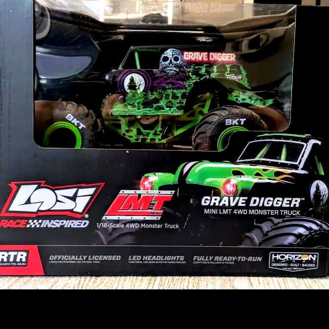 ホビーラジコン LOSI MINI LMT 4X4 Grave Digger RTR
