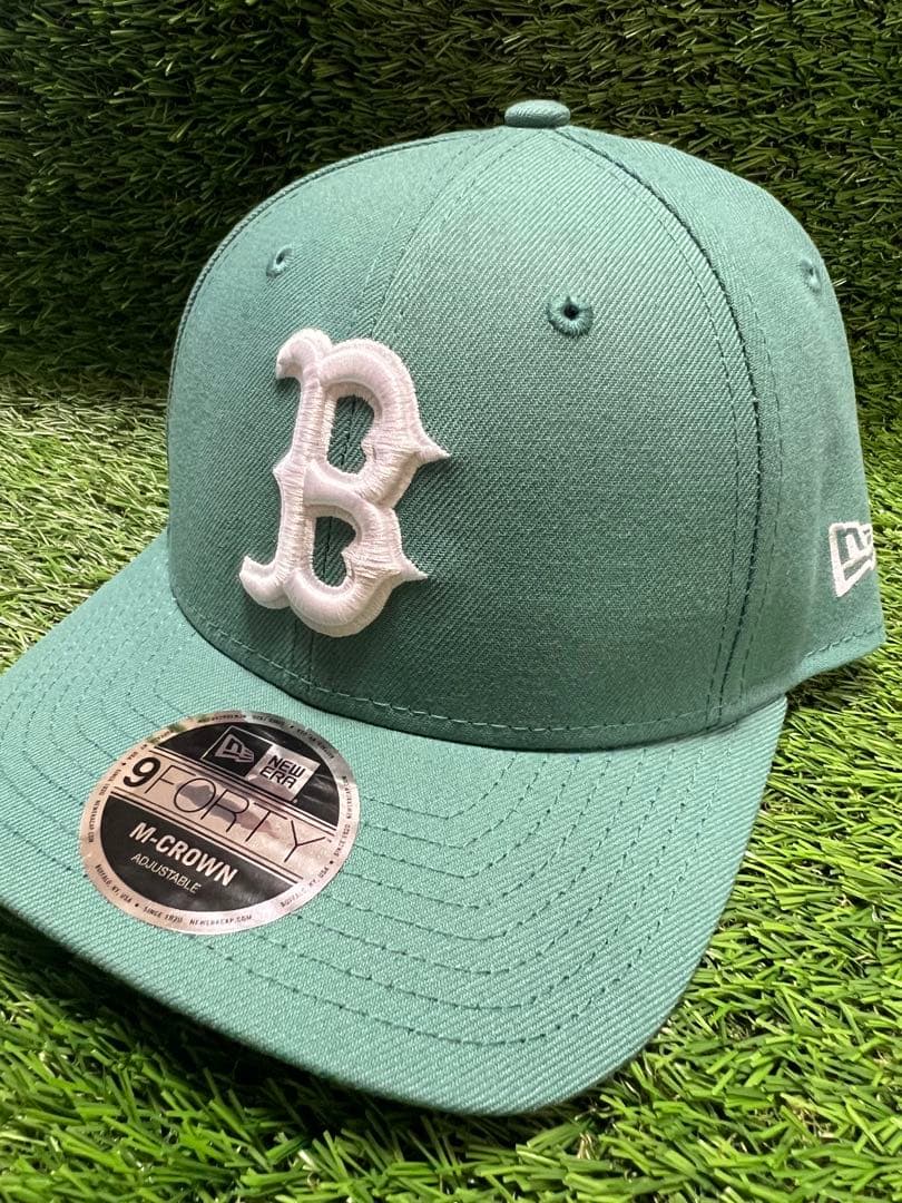 激レア　MLB レッドソックス キャップ 2025 シティーコネクト グリーン