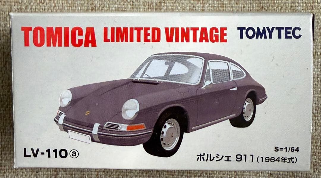 TOMICA ポルシェ911 (1964年式) LV-110