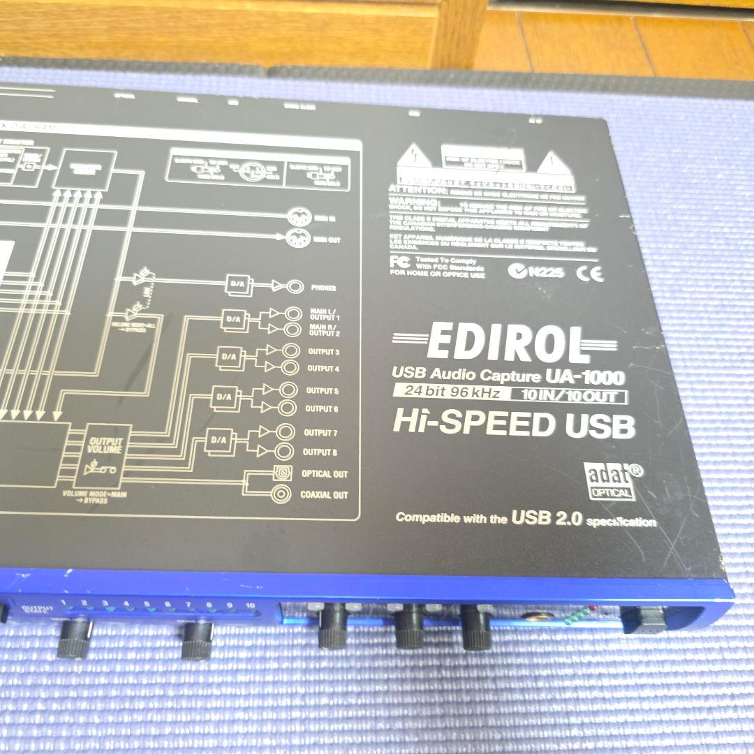 110】Roland EDIROL UA-1000 USBオーディオキャプチャー