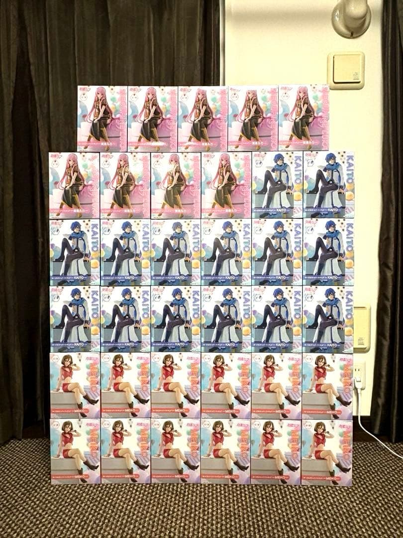 初音ミク ぬーどるストッパーフィギュア KAITO MEIKO 巡音ルカ 35個