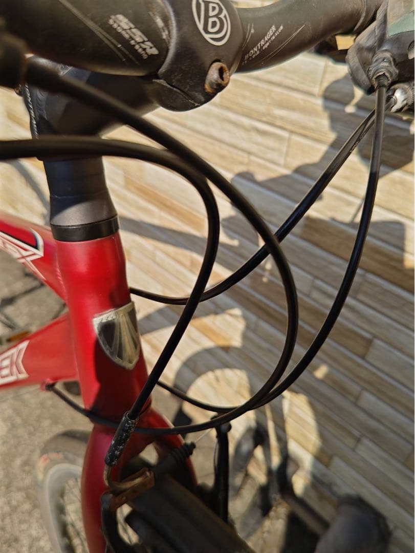 引取限定 中古 TREK トレック クロスバイク 3×8段変速 445MM