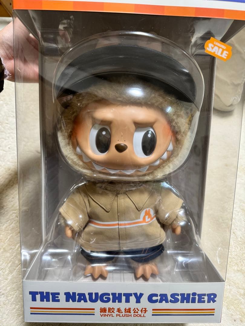 ぬいぐるみ THE MONSTER LABUBU THE NAUGHTY CASHIER