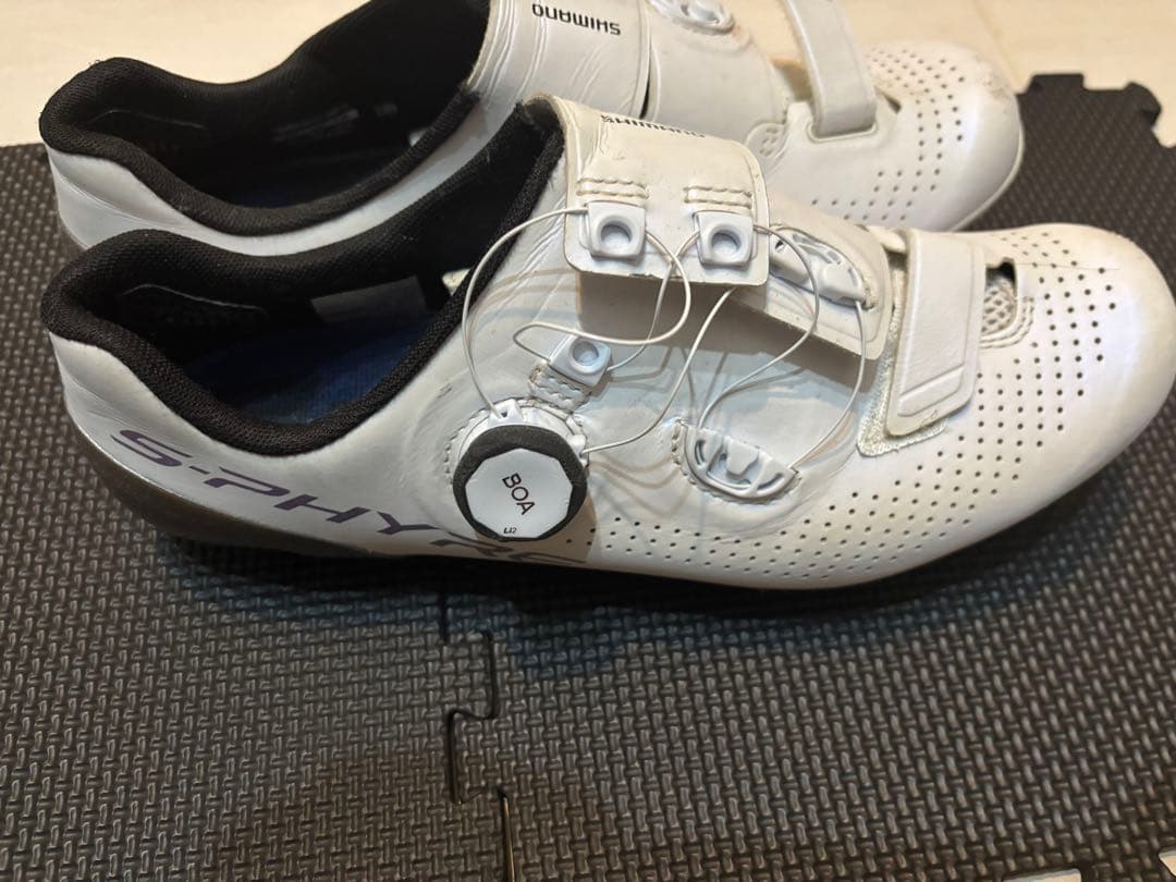 Ｓ-PHYRE 　RC9T　Shimano ホワイト シューズ 42サイズ