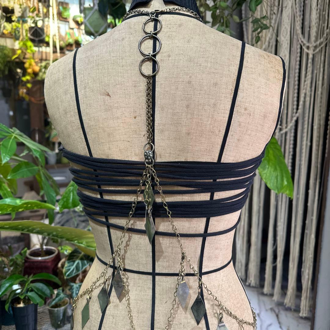 ベリーダンス　トライバル　アフガニスタン　kuchiチェーン　ボディチェーン