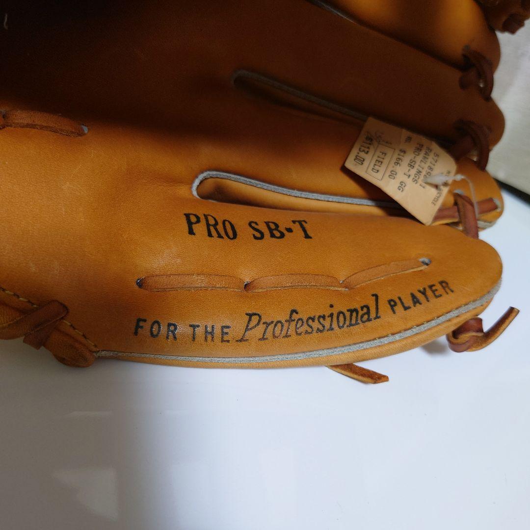 Rawlings Pro ヴィンテージゴールド硬式グローブ 右投げ用