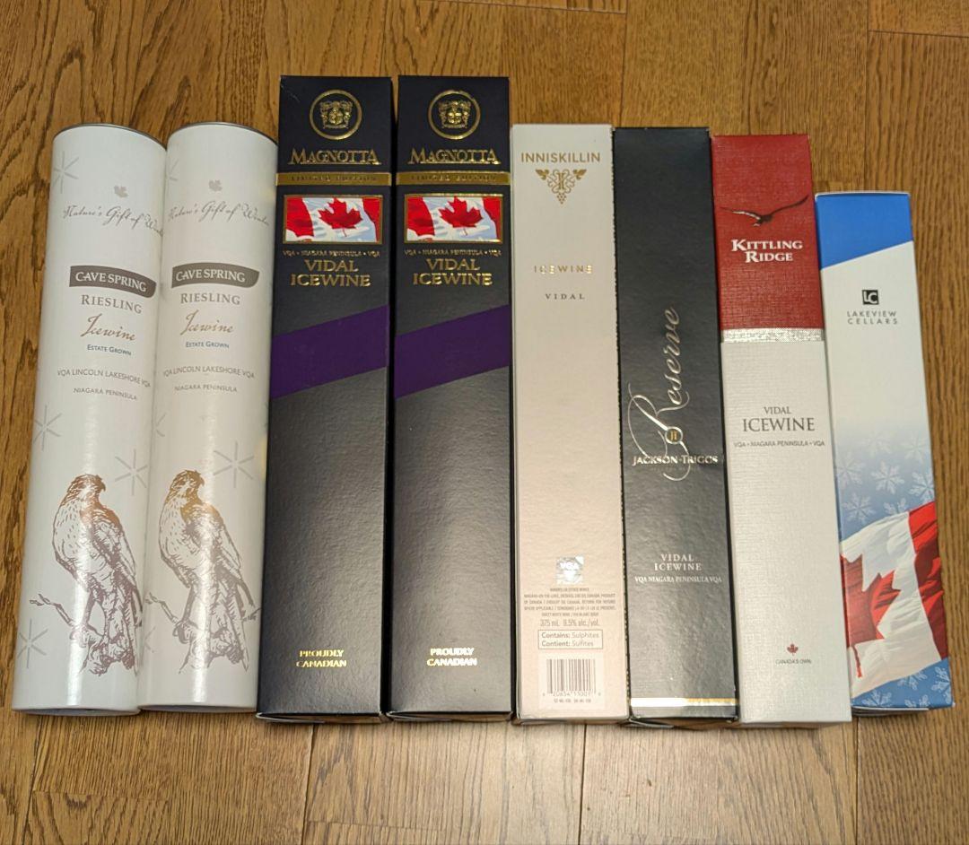 カナダ アイスワイン 6種類8本セット
