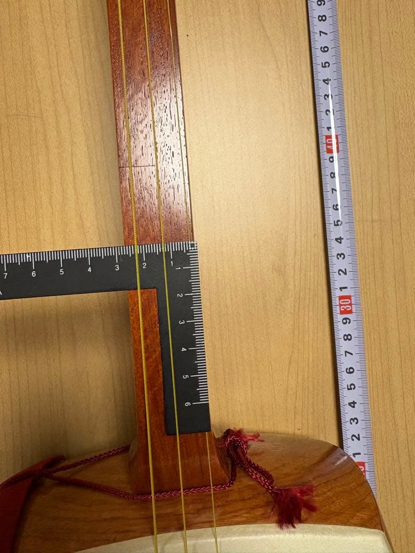 長唄三味線　細棹　ハードケース付き　最終値下げ