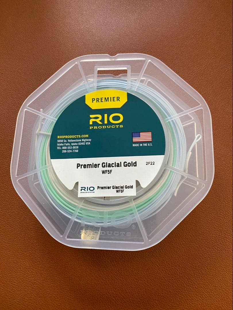 RIO Glacial Gold WF5F 釣り糸