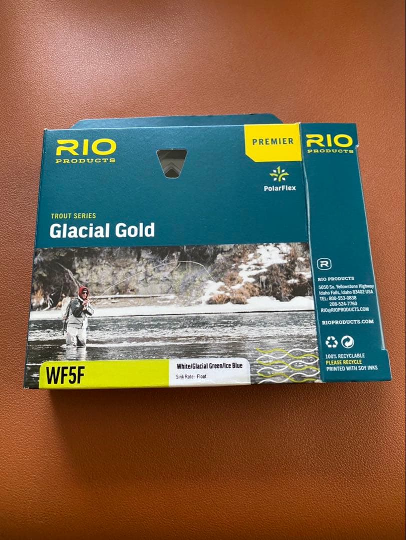 RIO Glacial Gold WF5F 釣り糸