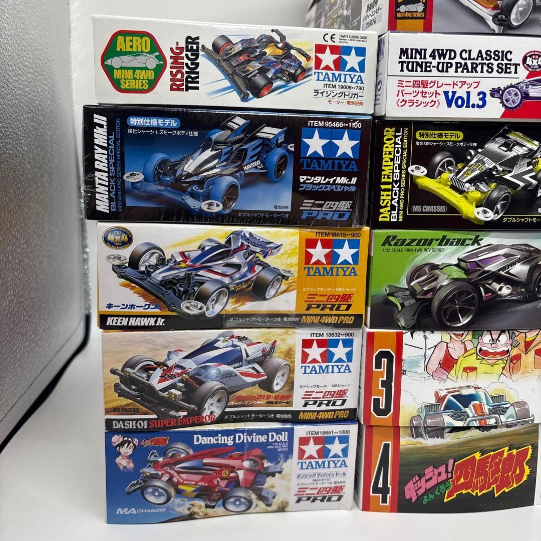 ミニ四駆17箱まとめ売り　未組立品