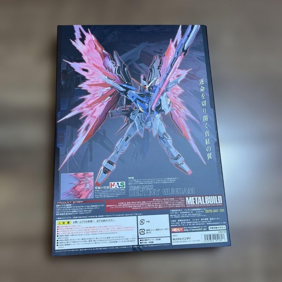 メタルビルド　デスティニー光の翼セット