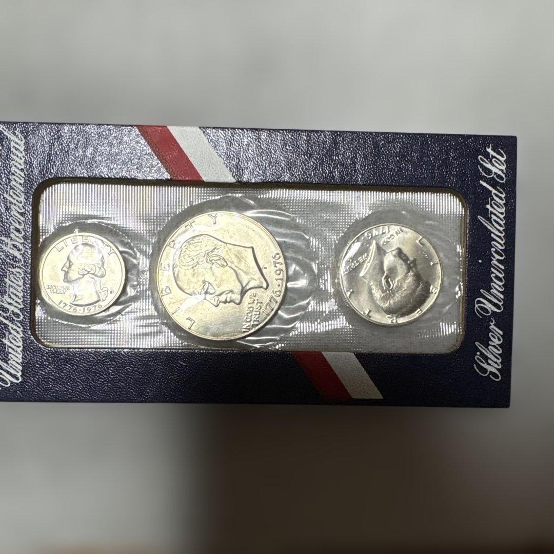 1976年 銀製未流通セット