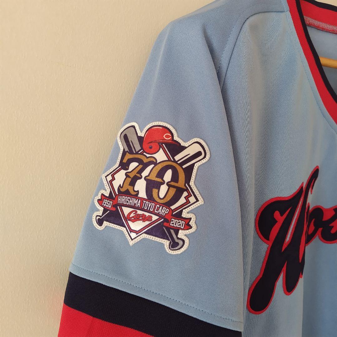 最終価格【アレンジ品】広島東洋カープ 復刻ユニフォーム#19 野村祐輔さん O