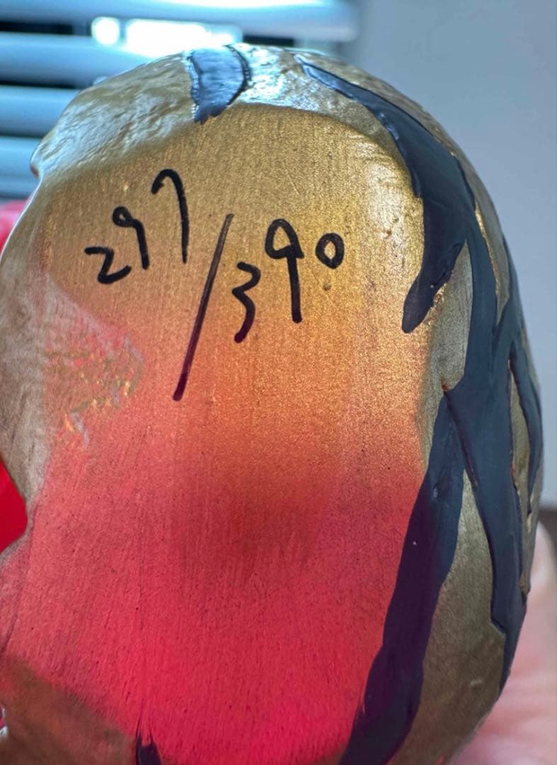 瀧下和之　鬼　赤鬼　 KAZUYUKI TAKISHITA フィギュア　390体