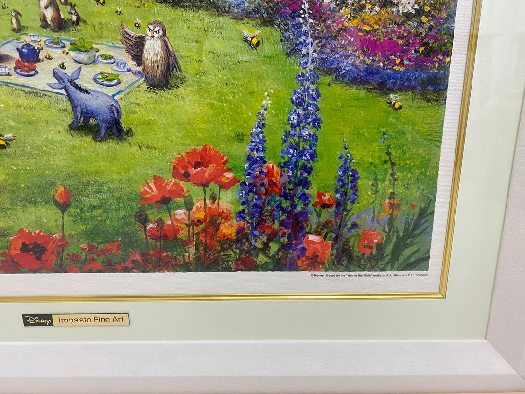 限定生産 188枚 くまのプーさん　ディズニー アート コレクション