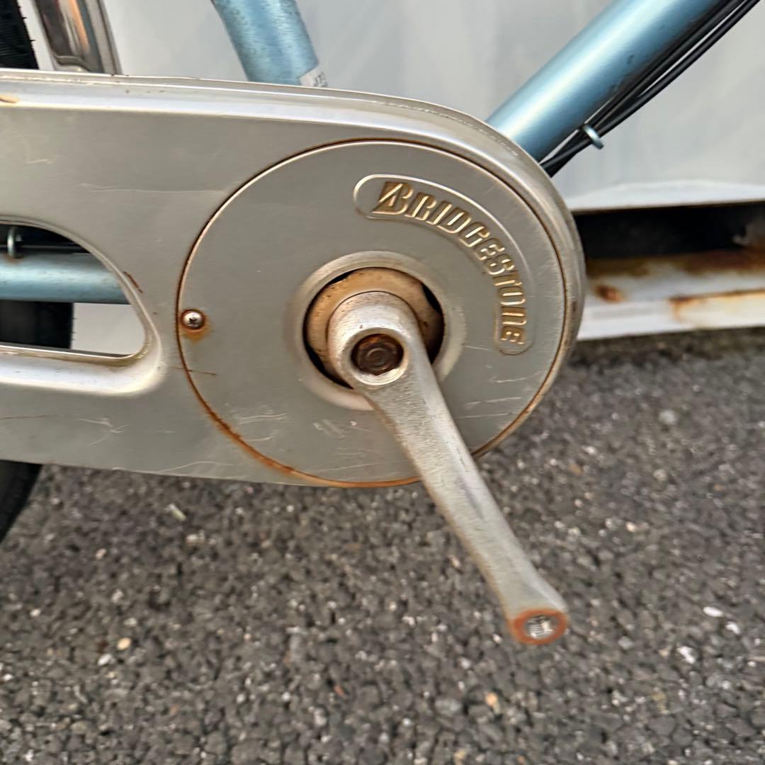 街乗り用自転車 27インチ カゴ/鍵/変速機/オートライト付